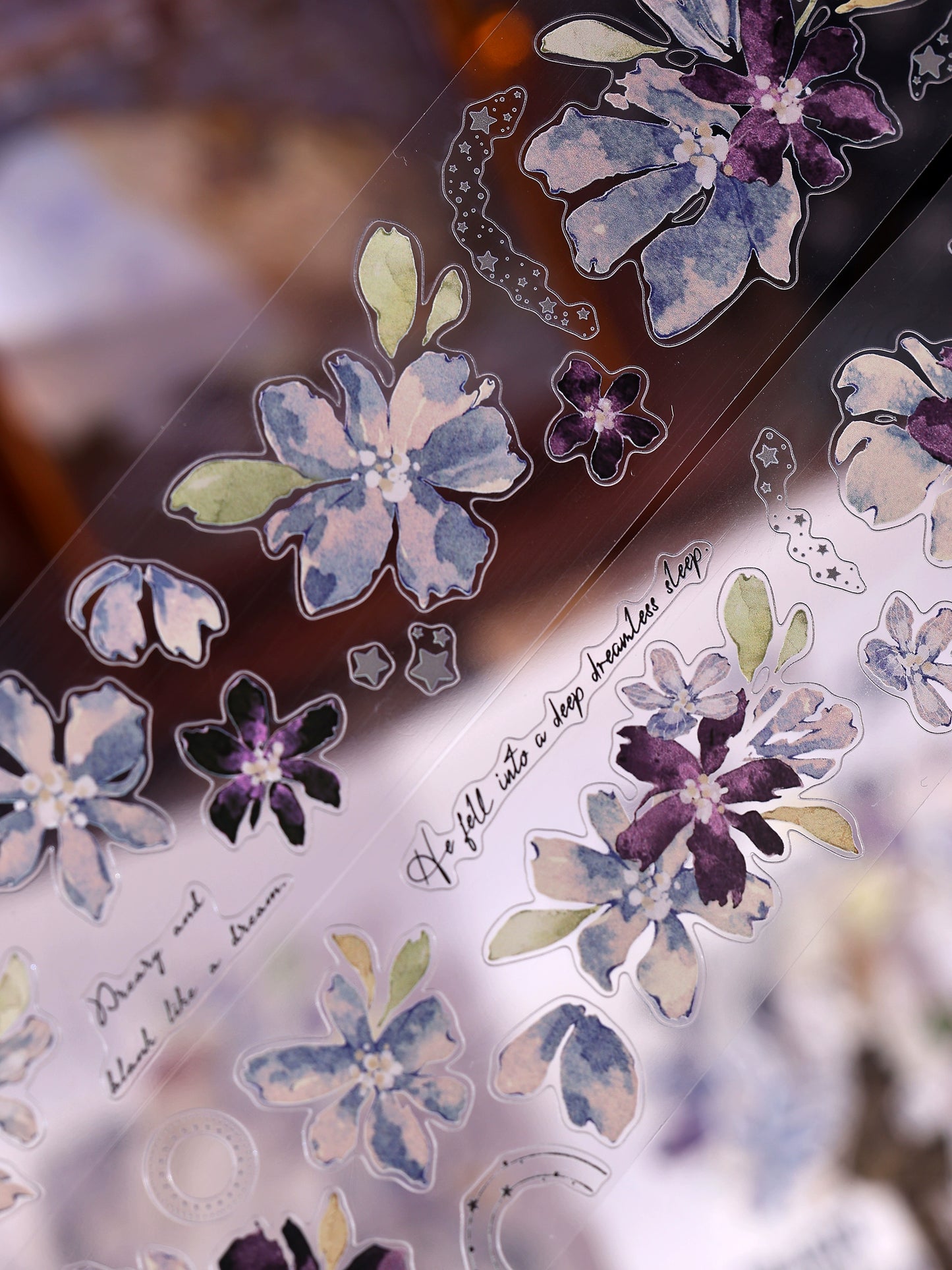 XiaoBaiJia【Dream】Light Retro Orginal Design Washi Pet Tape Landscape Stickers