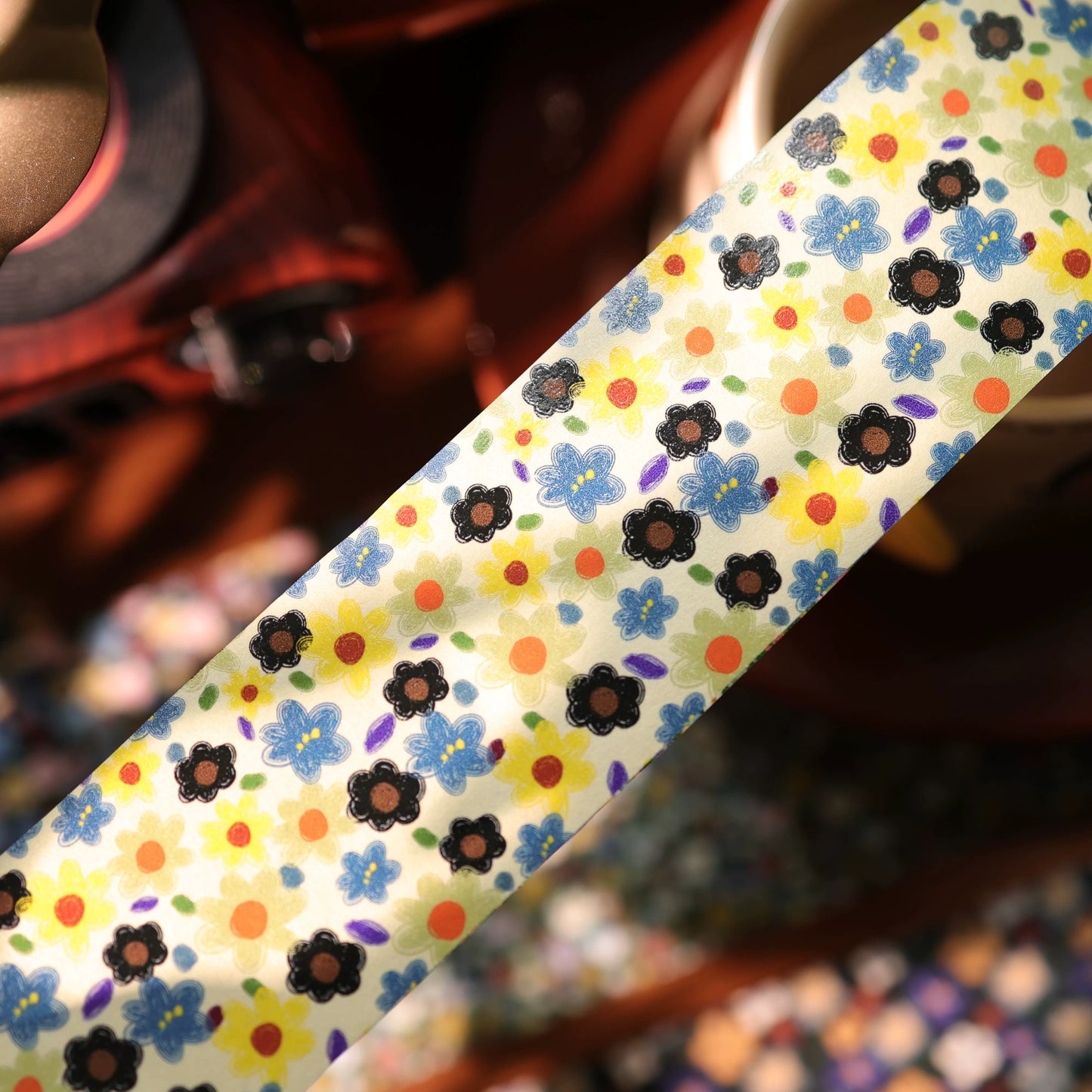 YiEr Vol17【Vintage Original Floral Pattern】Floral Washi Tape and PET Stickers