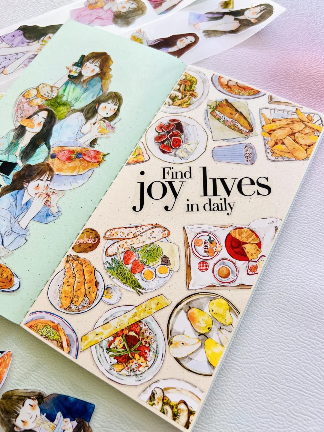 DingDing Washi Tape Set-2 Rolls(56+57) Washi/PET Tape Stickers,Original Designs,Fashion Characters Figures for Scrapbooks Supplies,Journaling,Junk Journal,Bullet Journals,Planners