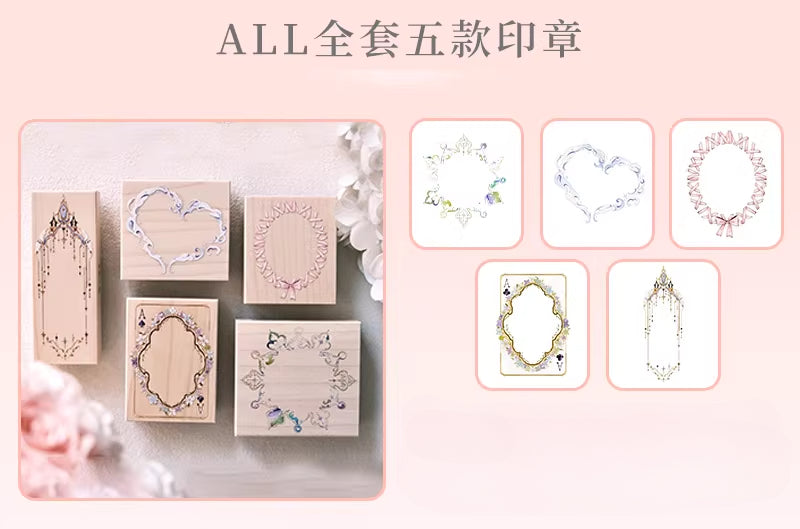 STARRY NIGHT Vol14【Fantastic Journey】Orginal Design Versatile Frame Maple Practical Frame Washi Tape Stamp